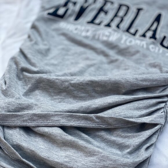 Everlast x Zara Grey Wrap T-Shirt (S) - Picture 7 of 11